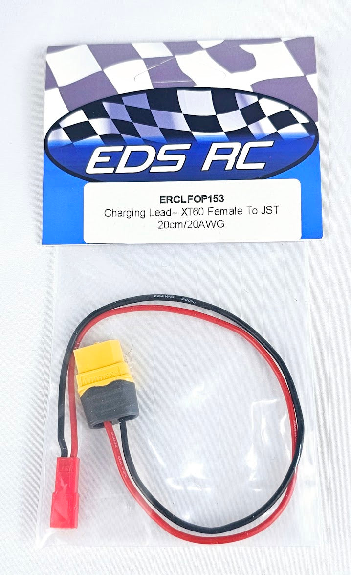 ERC Charge Lead XT60 Female to JST 20cm/20AWG