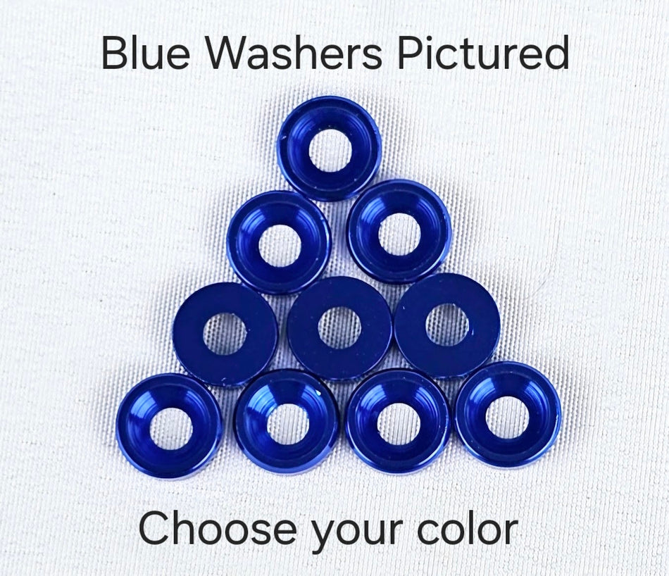 ERC Countersink Washer M3 10pcs Titanium