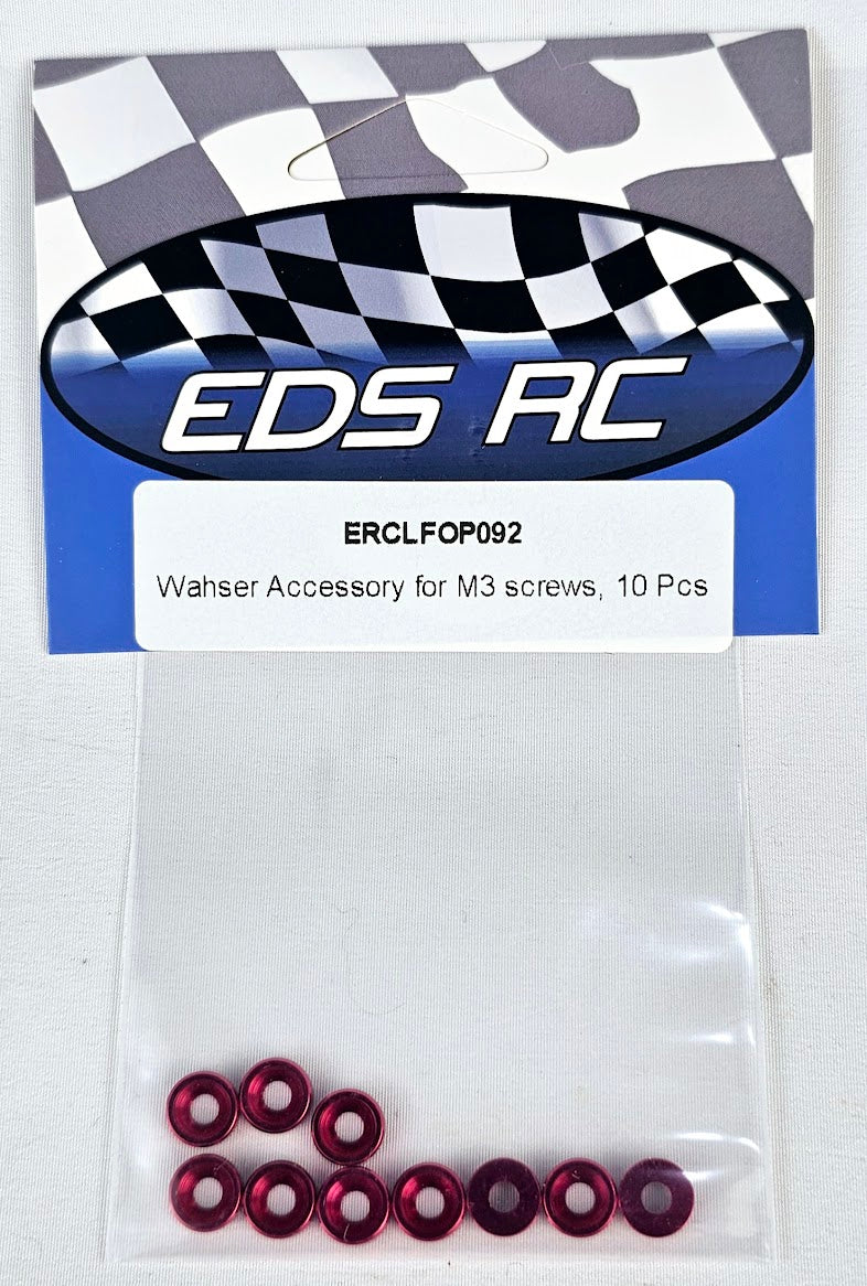 ERC Countersink Washer M3 10pcs Pink