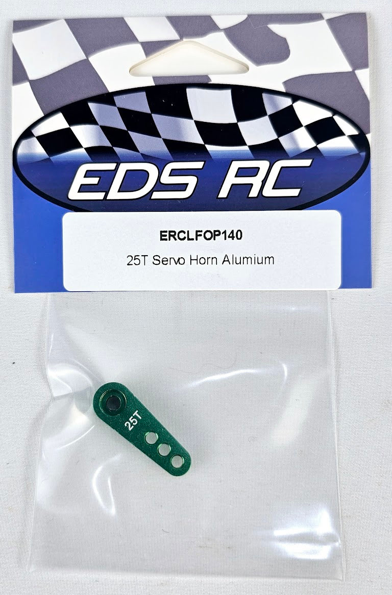 ERC 25T Aluminum Servo Horn Green