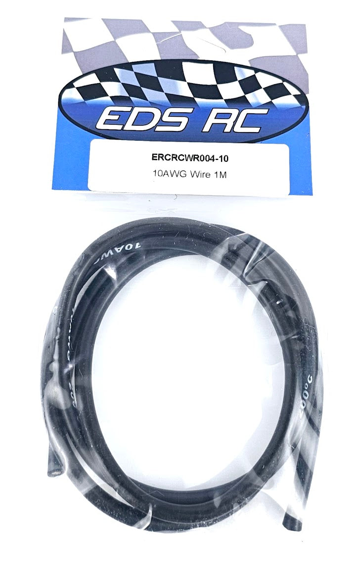 ERC 10AWG Wire 1M Black