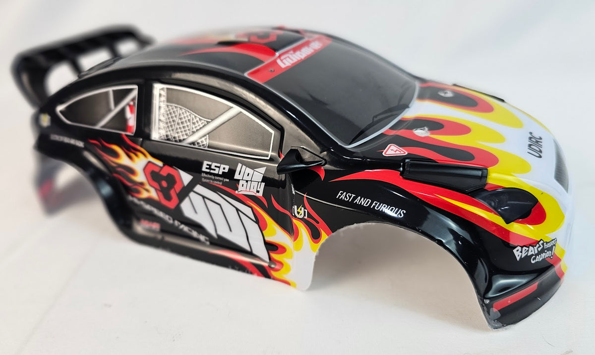Rc Rally Body UDI Hatchback Rally Painted Replacement Body – Eds RC