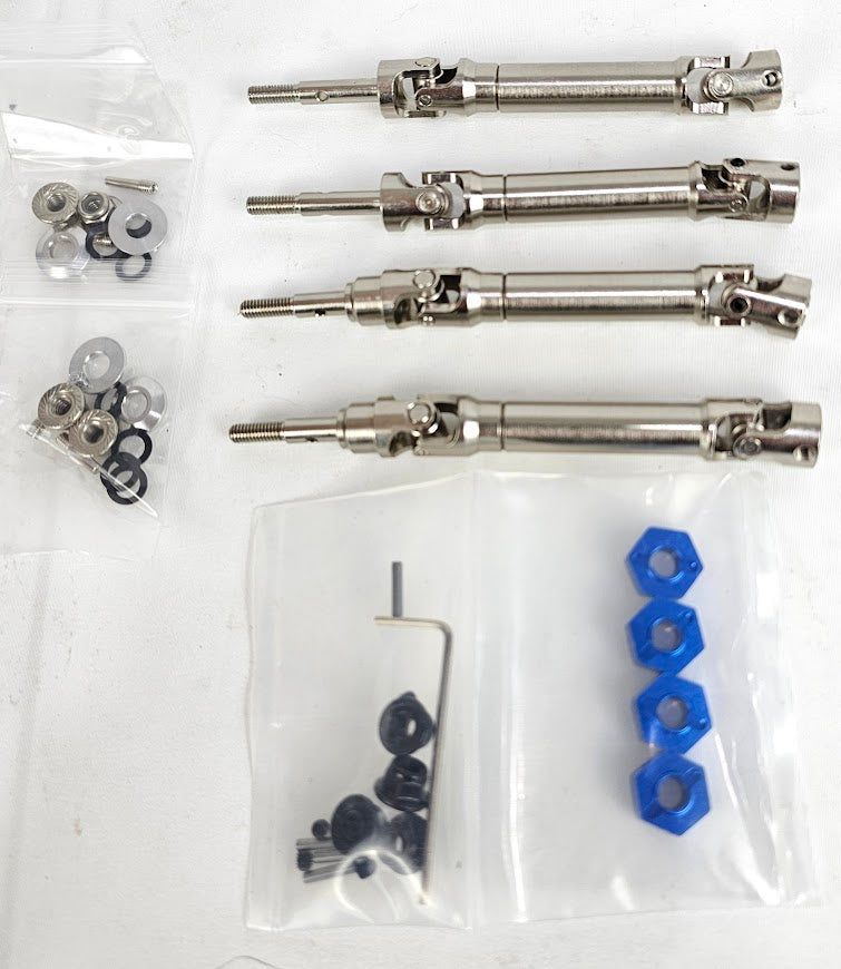 ERC Fr/RR CVD Driveshaft Set Traxxas Slash 4x4