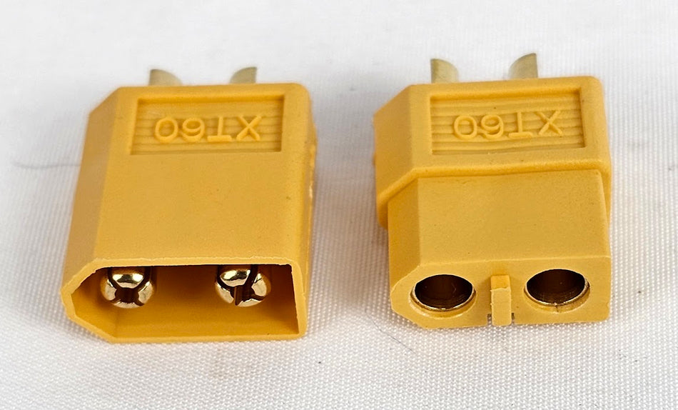 ERC XT60 Male/Female Plug Set