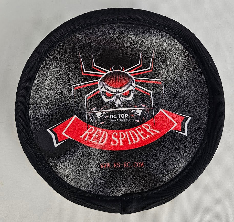 ERC 1/10 Spare Tire Cover Red Spider