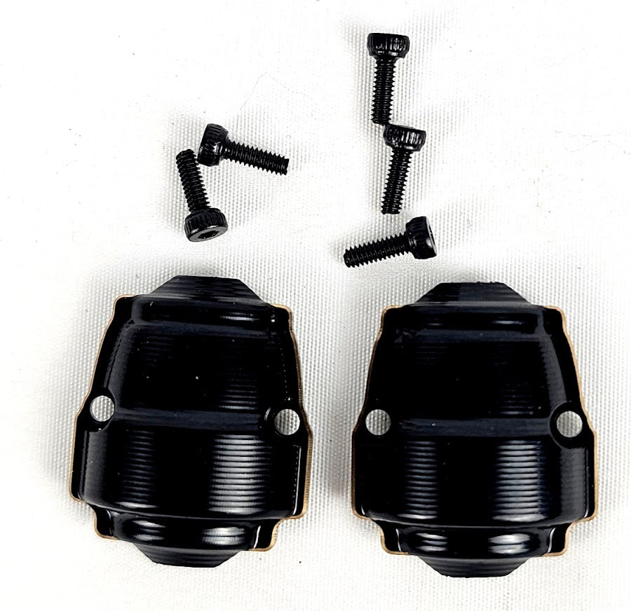 ERC Brass Differential Cover Ascent 18 Front/Rear Set