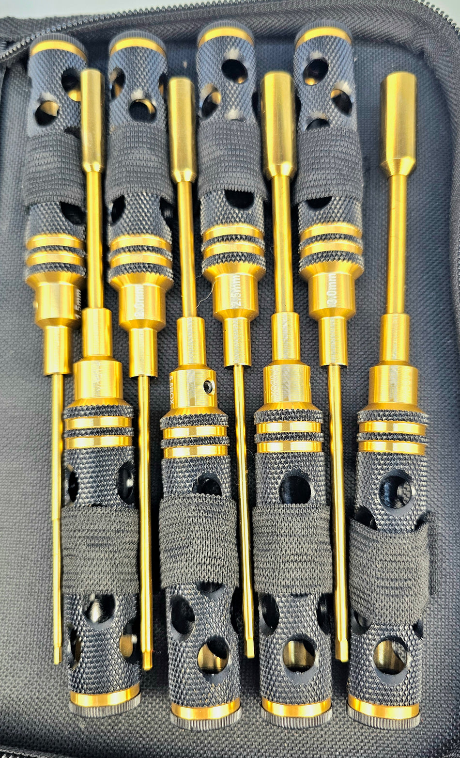 ERC 11 Piece Tool Kit with Case Gold