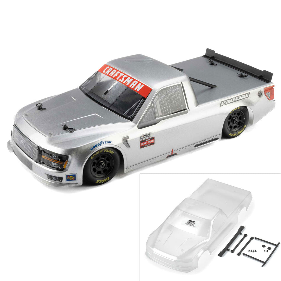 Pro-Line Racing 1/12 Pre-Cut 2024 Ford F-150 Truck Clear Body: Losi NASCAR