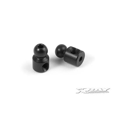 XRAY T2 ALU 5 MM BALL END - BLACK (2)