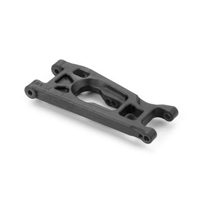XRAY SUSPENSION ARM FRONT - LSM - LEFT - SHORT - GRAPHITE