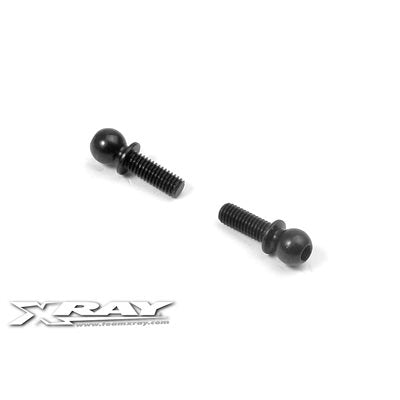 XRAY BALL END 4.9MM WITH THREAD 8MM (2)