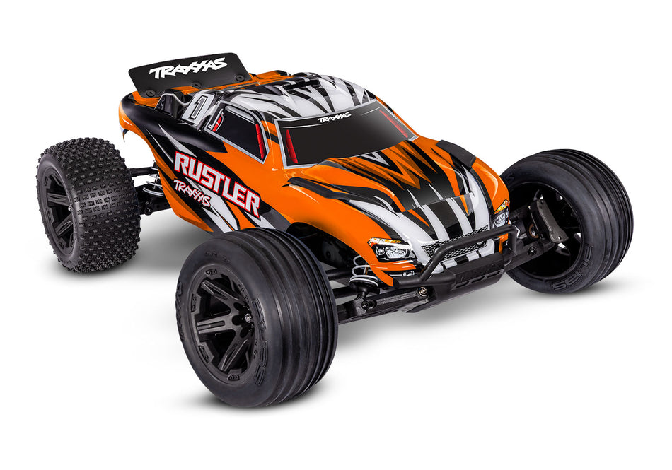 Traxxas Rustler 2WD XL-5 w/Battery Orange