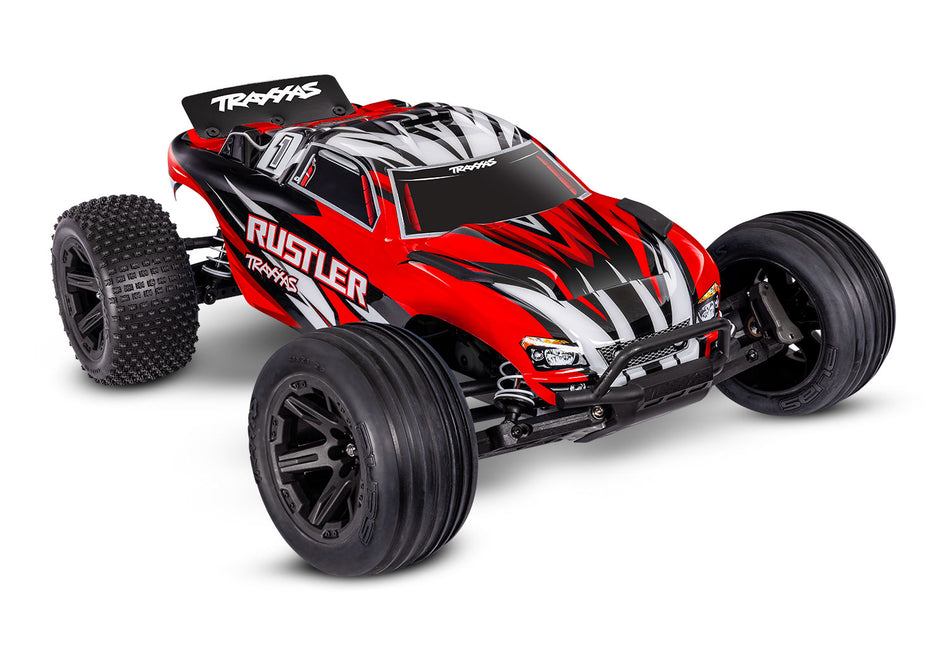 Traxxas Rustler 2wd XL-5 W/Battery Red