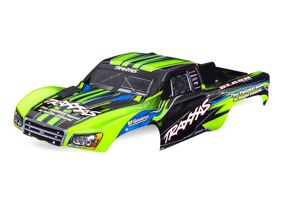 Traxxas Slash Green Clipless Body