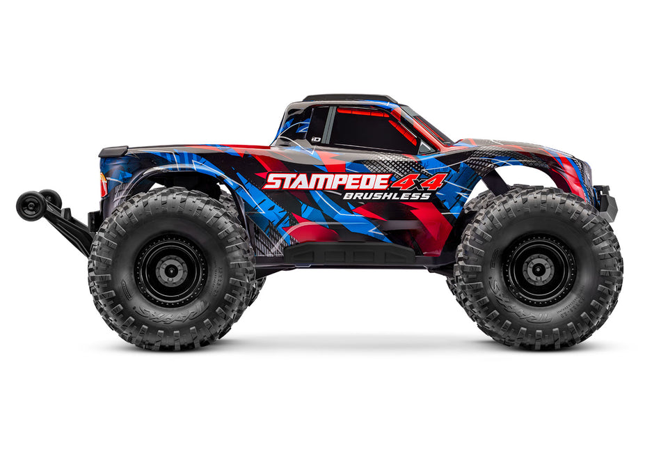 Traxxas Stampede® 4x4 VX3 1/10 RTR 4WD Brushless Monster Truck (Red) w/VX3 ESC, TQi™ Sport 2.4GHz Radio & TSM®