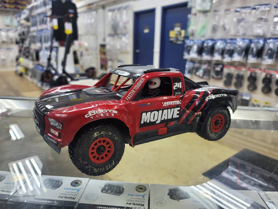 Used Arrma Mojave Grom Brushed RTR Red