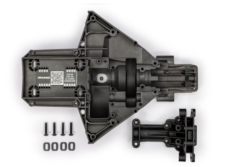 X-Maxx Rear Upper and Lower Bulkhead