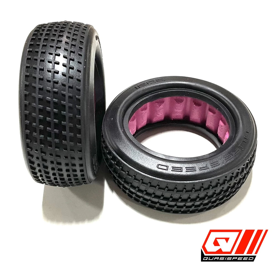 Quasi Speed Front Tires with Inserts (Pair)