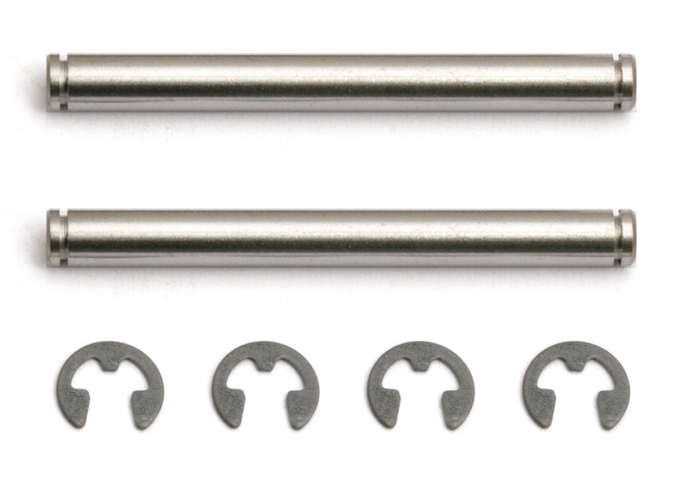 Team Associated Rear Outer Hinge Pins, with E-Clips