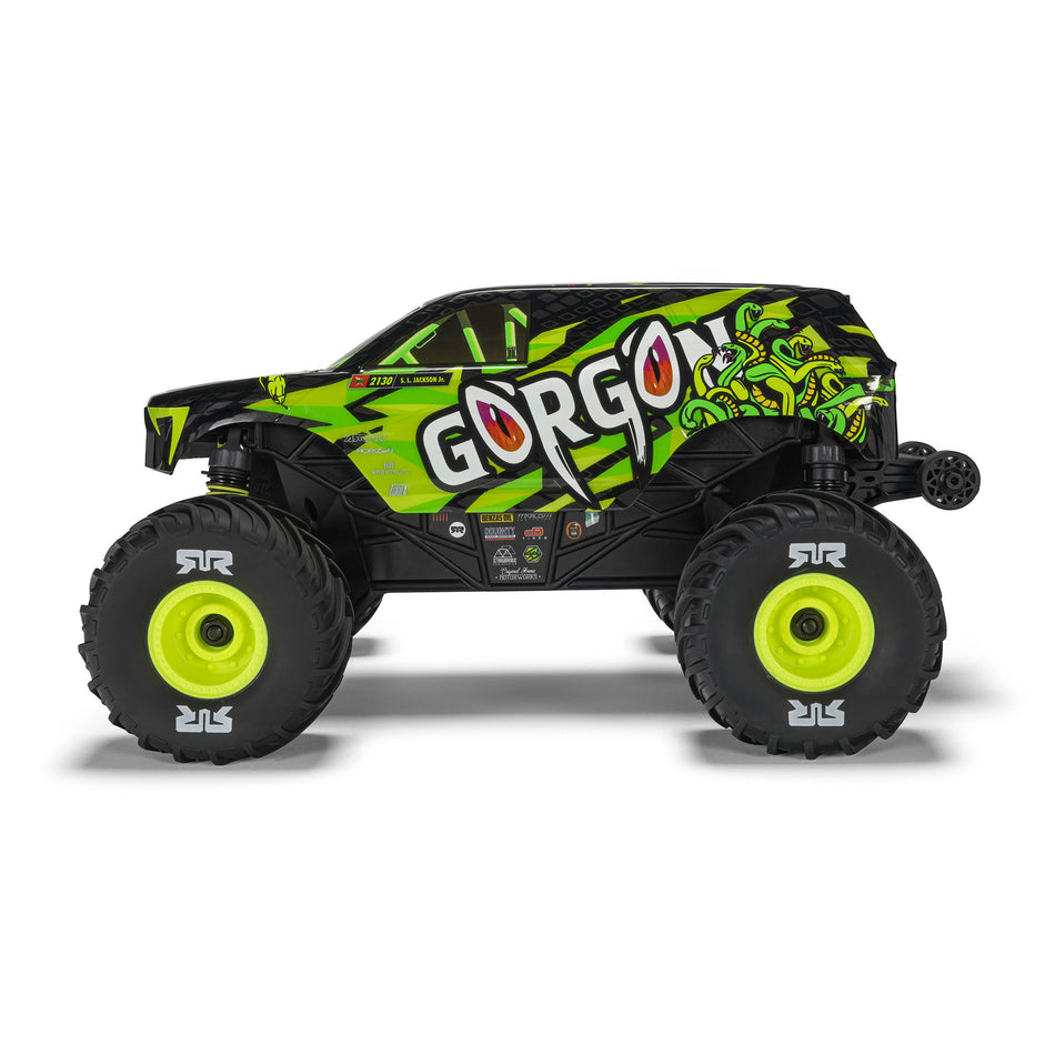 1/16 GORGON GROM 4X4 RTR Brushed Monster Truck Yellow