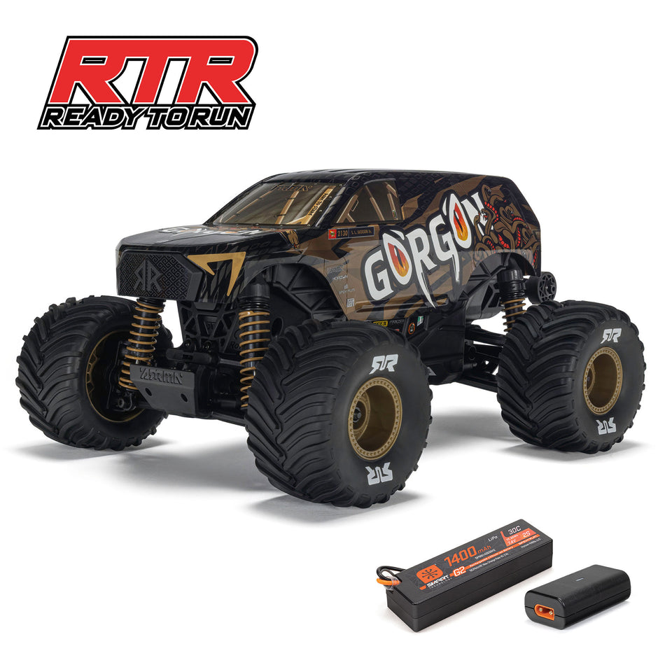 1/16 GORGON GROM 4X4 RTR Brushed Monster Truck Bronze