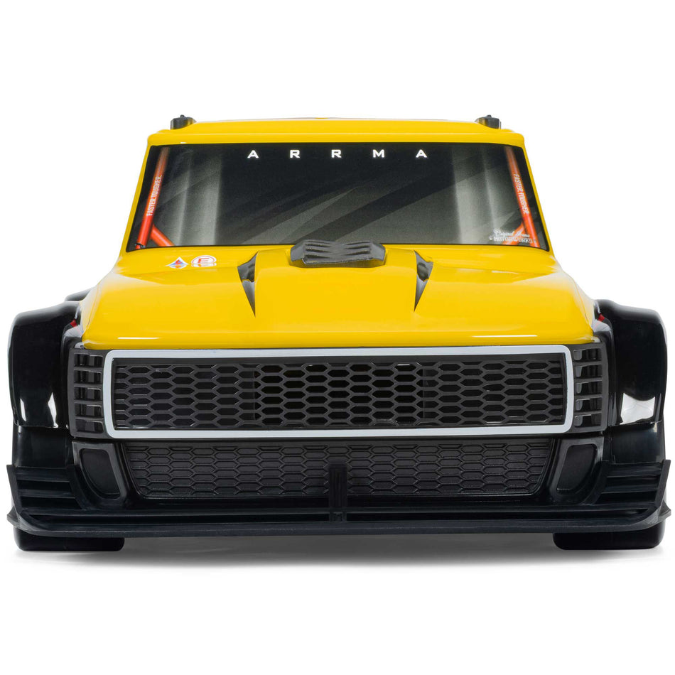 Arrma 1/12 INFRACTION GROM 3S 4X4 Ready-To-Run Brushless All-Road Street Bash Yellow?Black