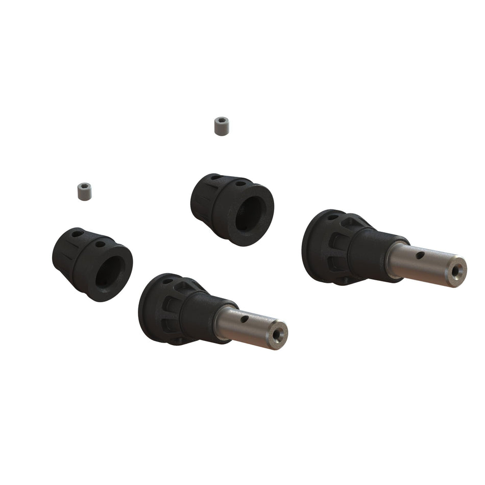 Arrma CVD Driveshaft Diff Outdrives & Wheel Axles (2) Kraton 4S