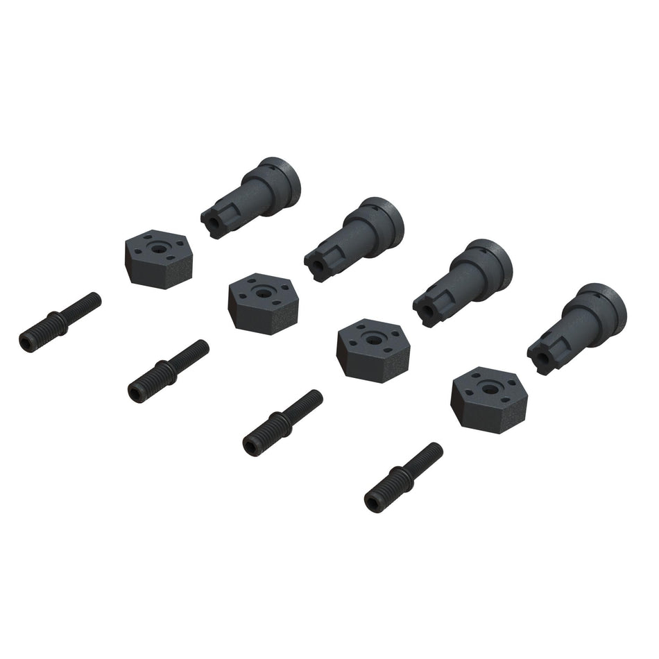 Arrma Wheel Axle and Hub Set Grom
