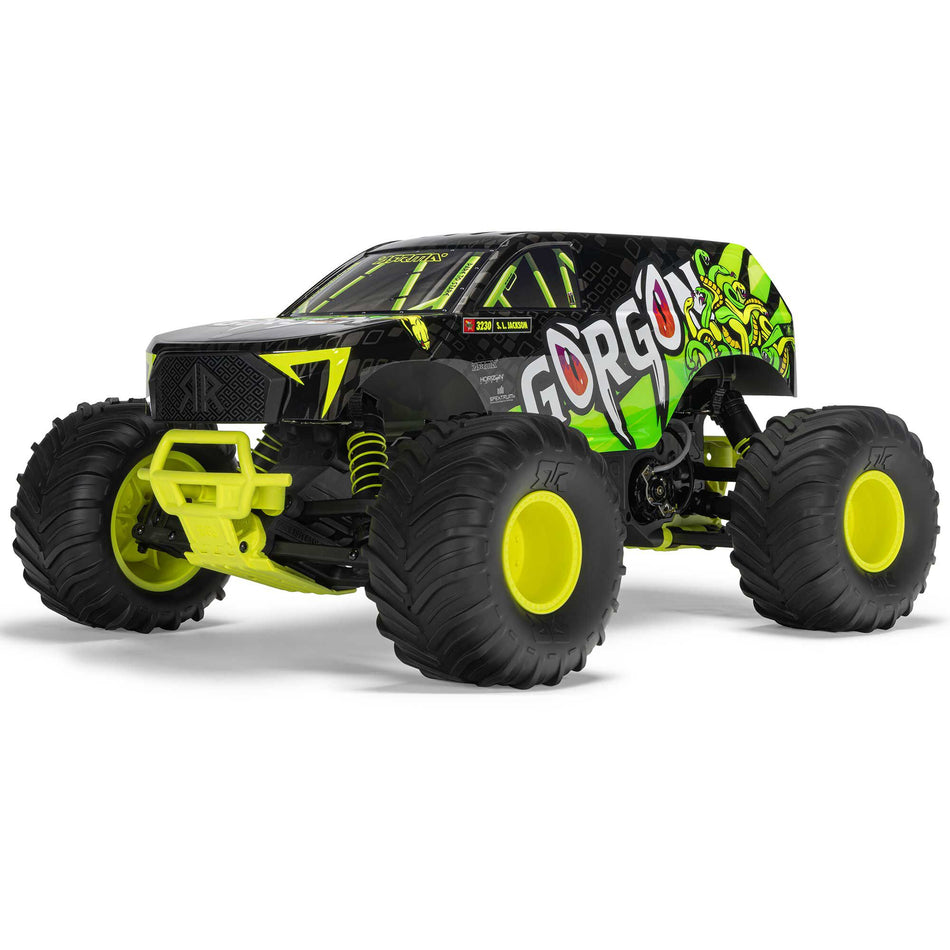 Arrma 1/10 GORGON 4X2 MEGA 550 Brushed Monster Truck RTR with Battery & Charger