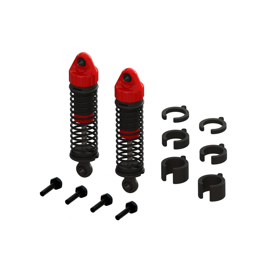Arrma Grom Shock Set, 58mm Length, 300cSt Oil (2pcs)