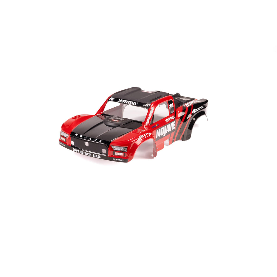 ***Arrma MOJAVE GROM Body, Red/Black