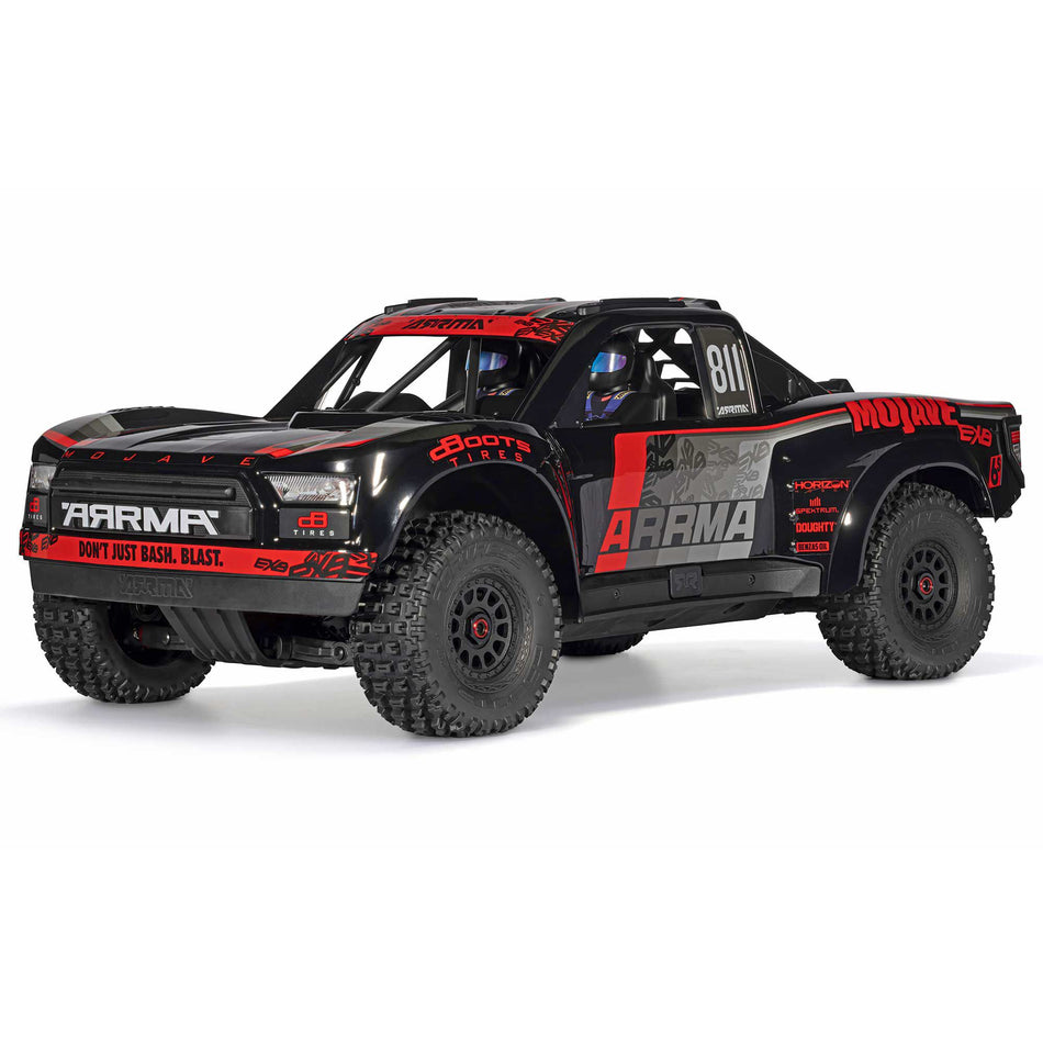 1/7 MOJAVE 6S EXB 4X4 RTR Brushless Desert Truck, Black