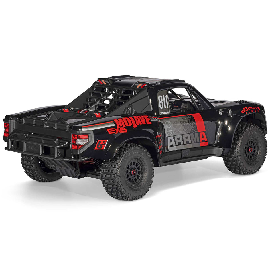 1/7 MOJAVE 6S EXB 4X4 RTR Brushless Desert Truck, Black