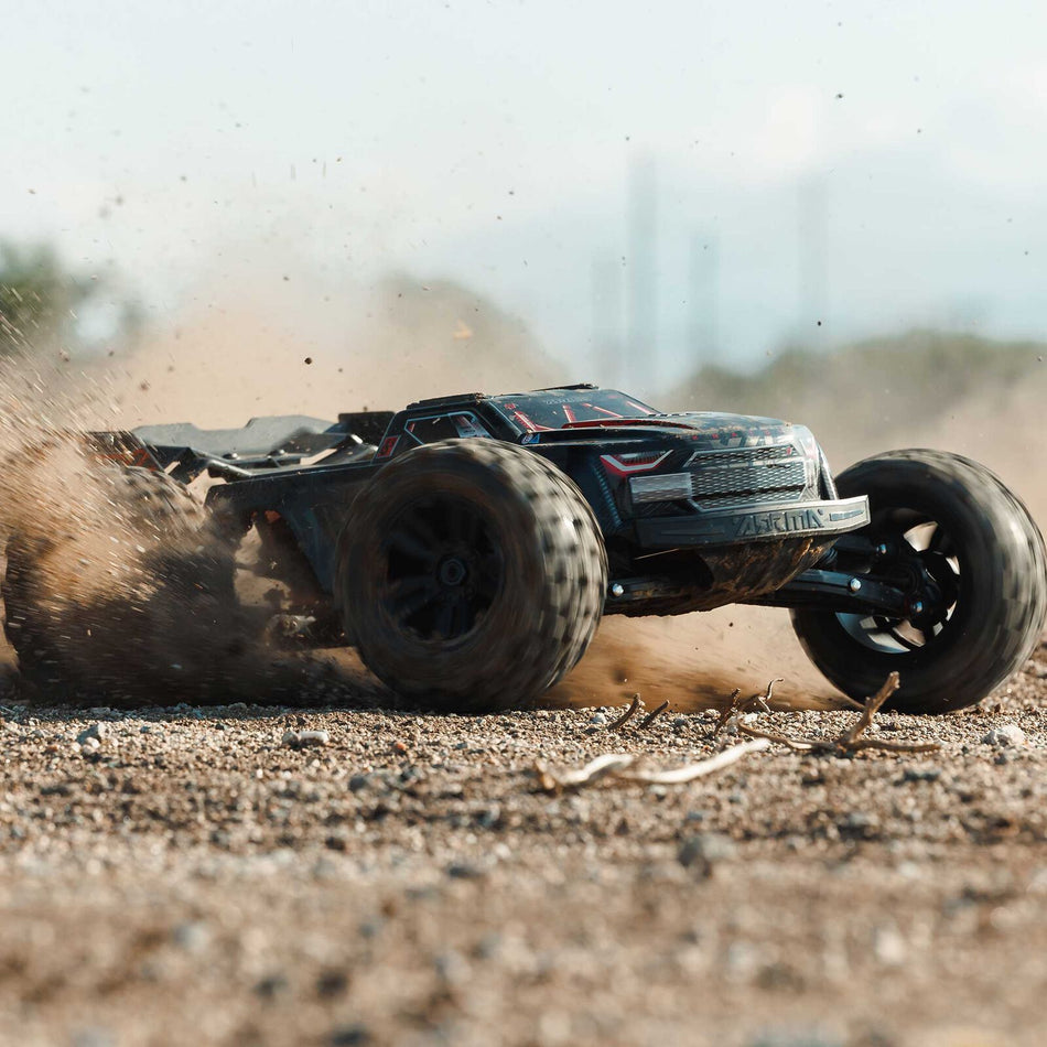 1/8 KRATON 6S EXB 4X4 RTR Brushless Speed Truck, BLACK