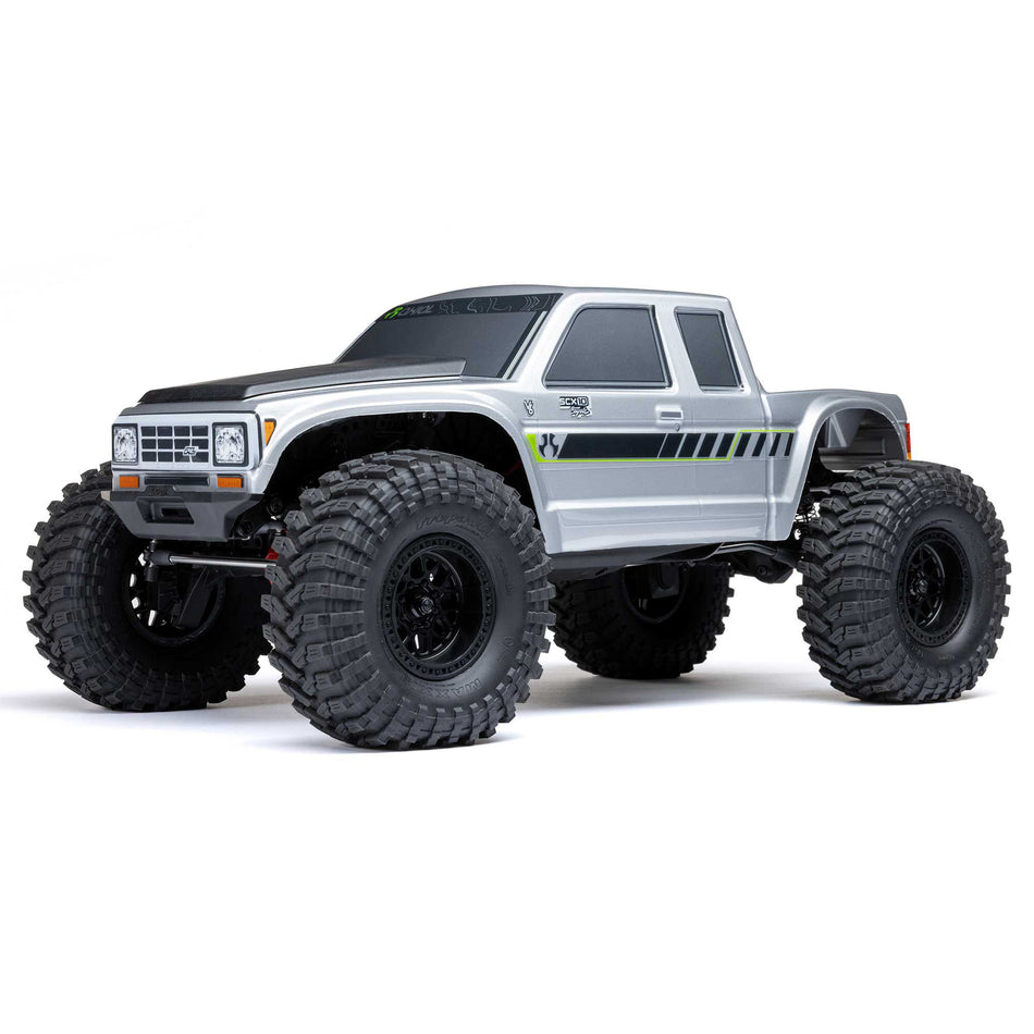 Axial 1/10 SCX10 III Coyote 4X4 RTR Brushed Rock Crawler, Silver