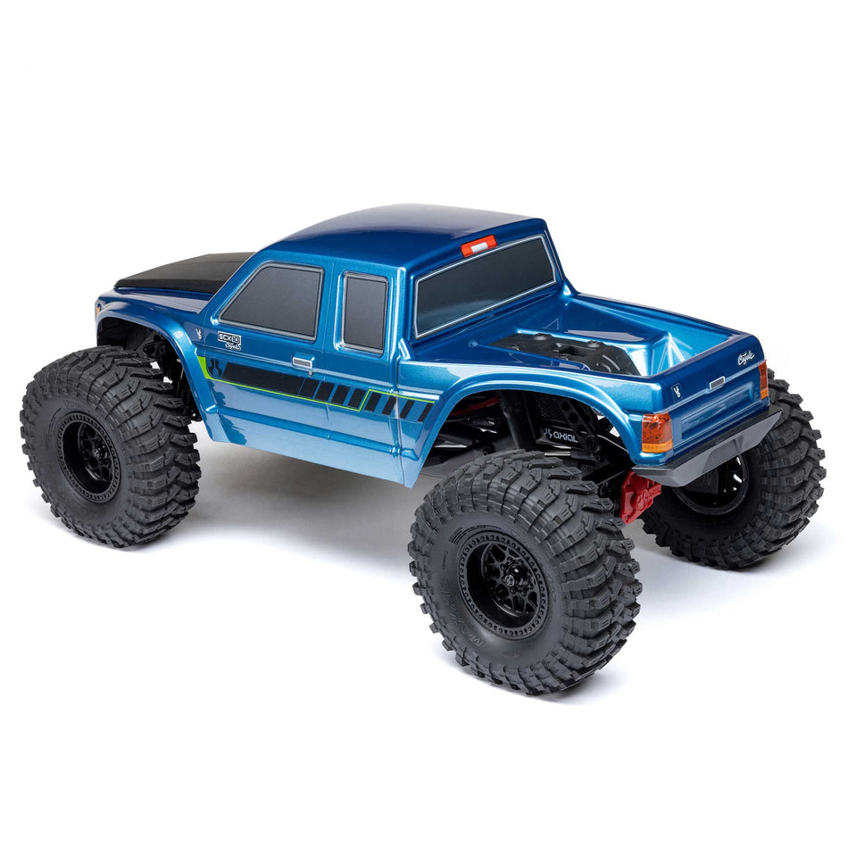 Axial 1/10 SCX10 III Coyote 4X4 RTR Brushed Rock Crawler, Blue