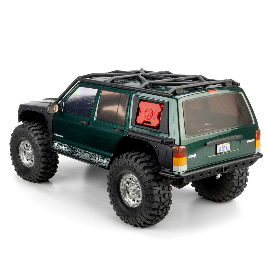 1/10 SCX10 III Jeep Cherokee XJ 4X4 RTR Brushed Rock Crawler, Green