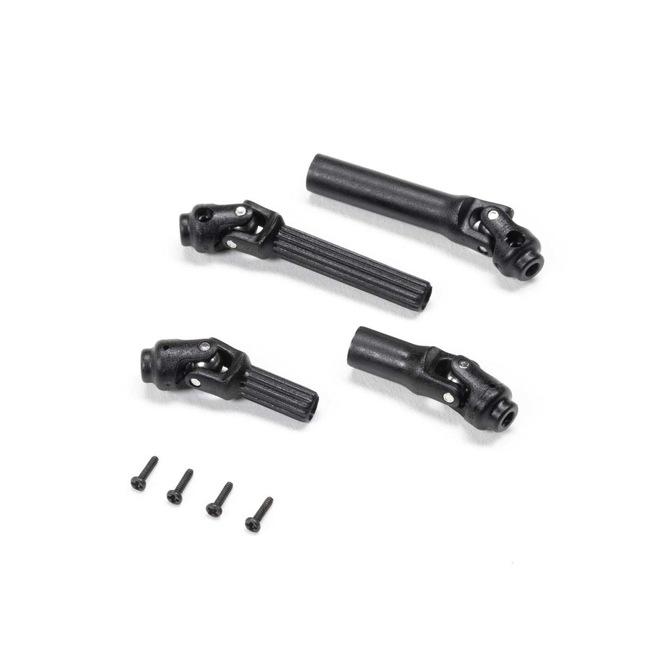 Axial Driveshafts, Front/Rear: SCX30