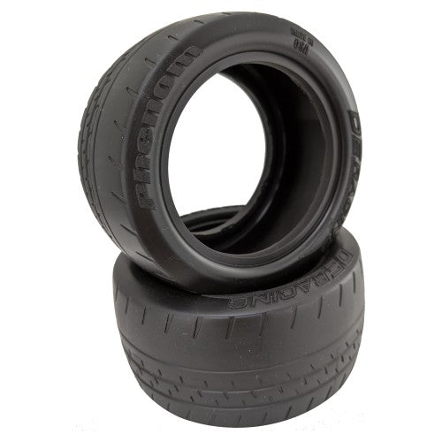 De Racing Phenom 2.2 Buggy Rear Tires / D30 Compound / With Inserts