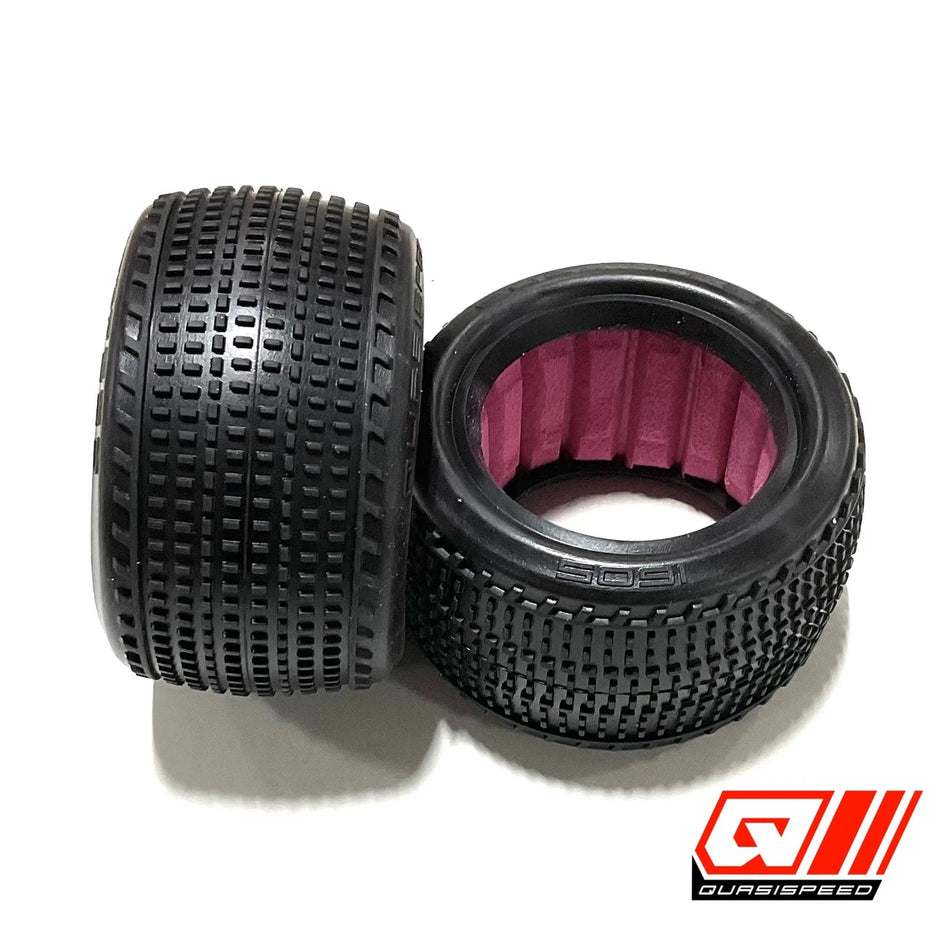 Quasi Speed Rear Tires with Inserts (Pair)