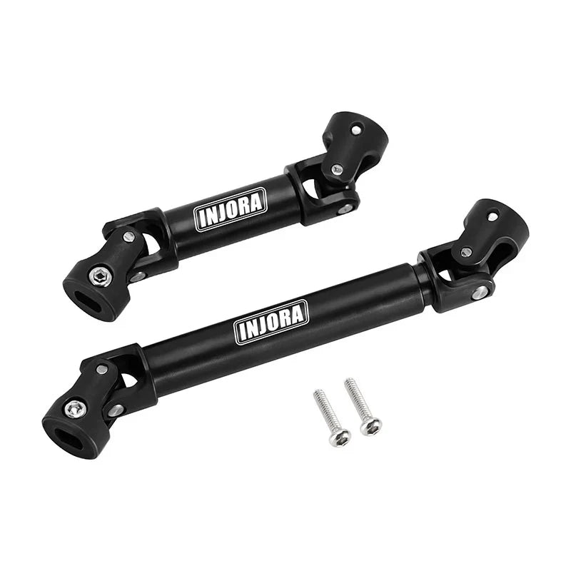 Injora Steel Drive Shafts for TRX4M High Trail K10 F150