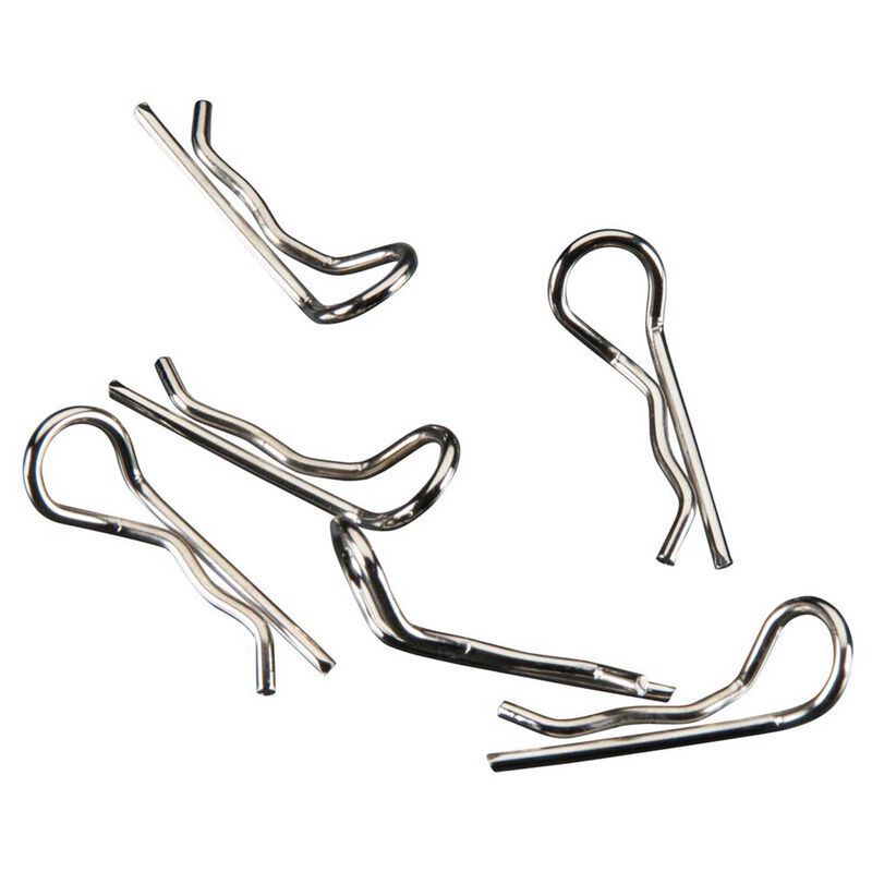 Duratrax Body Clip, Large Bent (6)