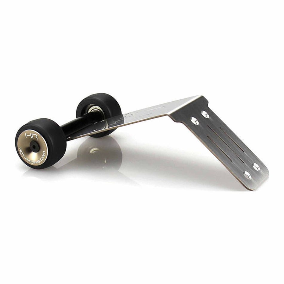 Stainless Steel Heavy Duty Skid Plate Wheelie Bar, 1/16 ARRMA Mini Kraton