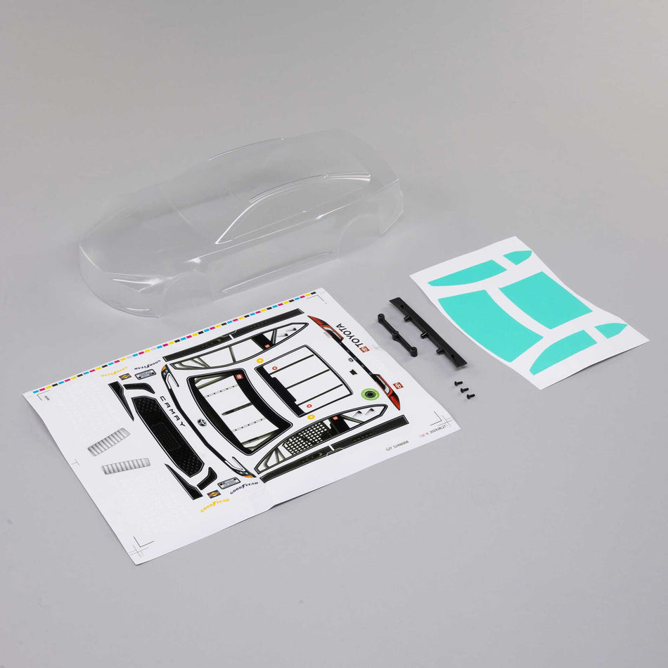 Losi Toyota Clear Body : Nascar Grom