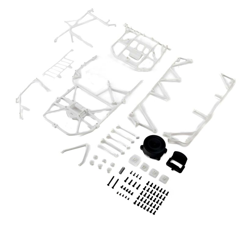 Losi Body Cage Set, White: 22S DLM