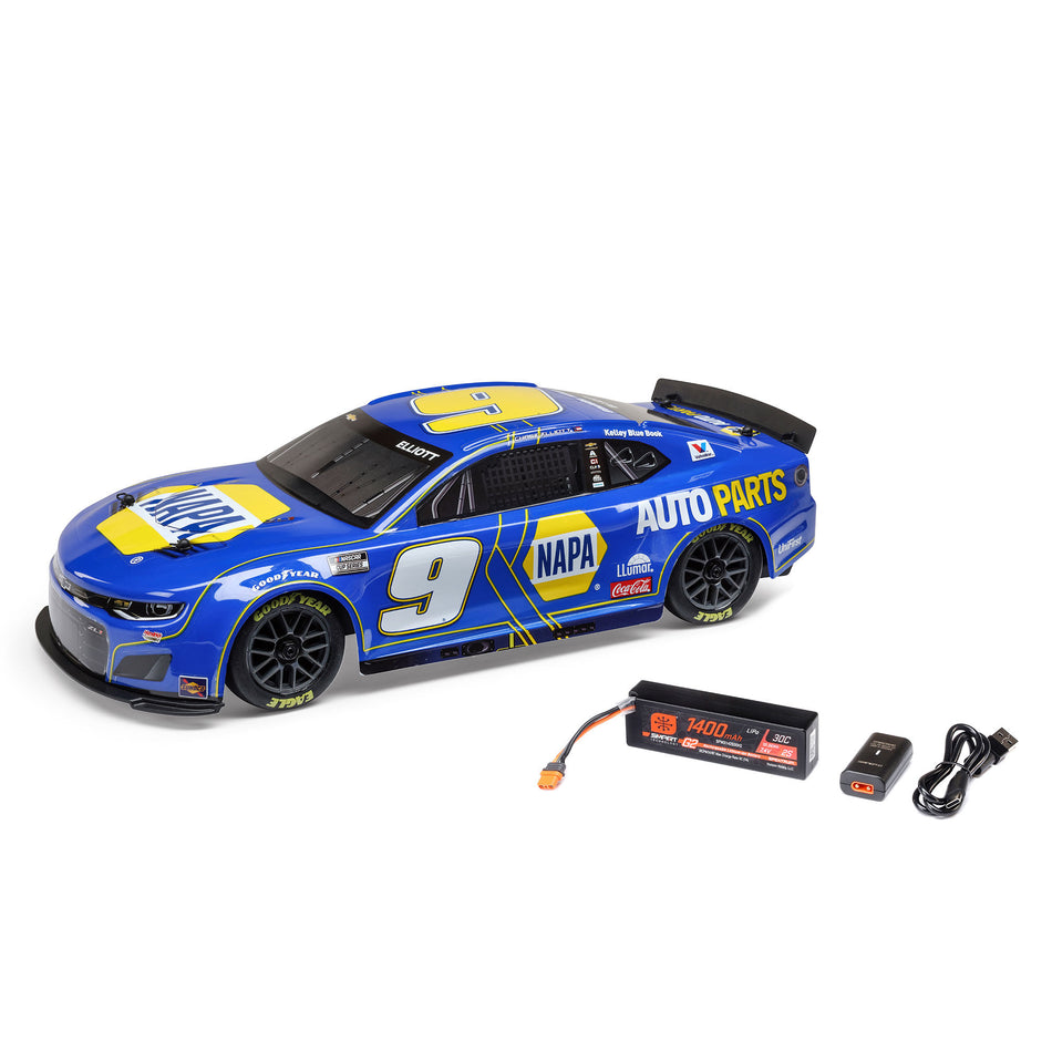 1/12 NASCAR RC Race Car Chase Elliott No. 9 NAPA 2025 Chevrolet Camaro