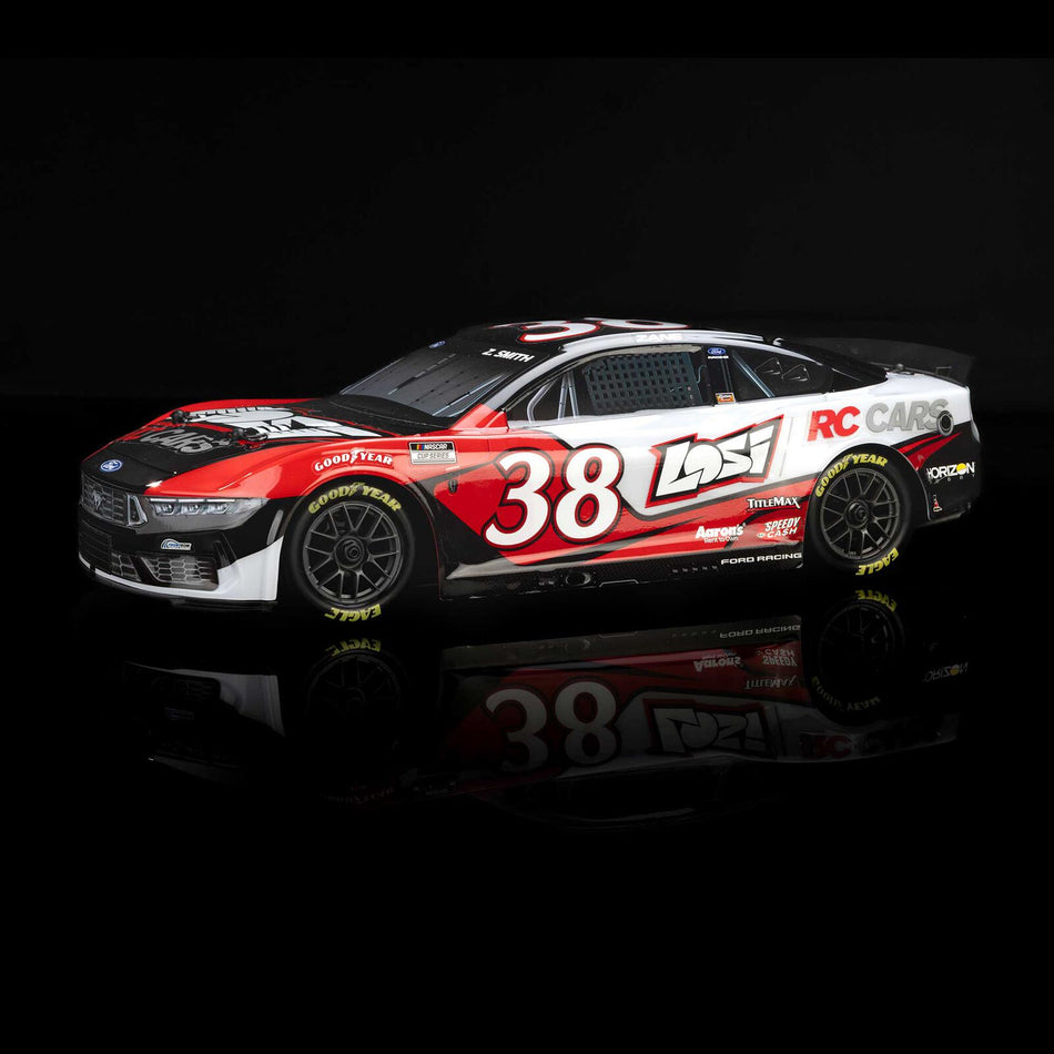 1/12 Losi NASCAR 2026 Zane Smith No. 38 Ford Mustang (Battery & Charger Included)