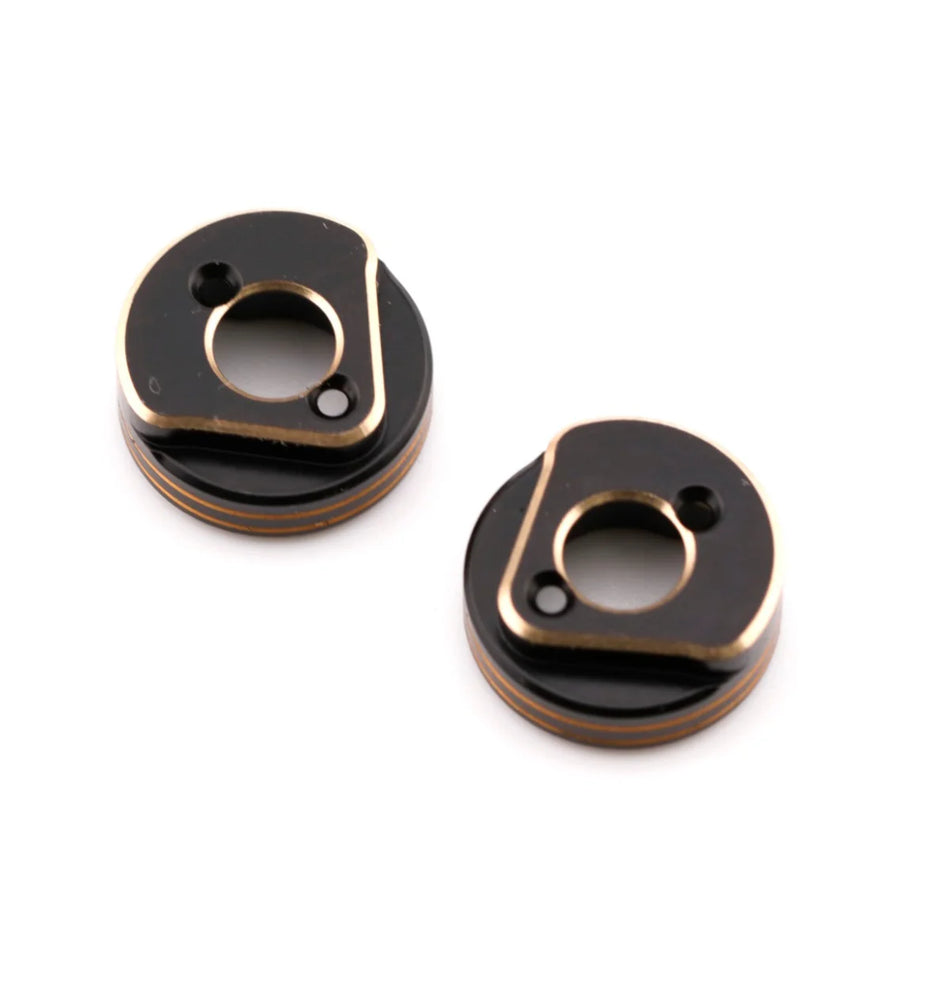 Powerhobby Axial SCX30 Brass Rear Wheel Counterweights