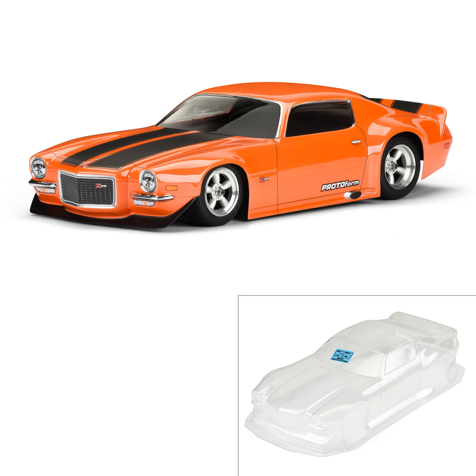 ***1/10 1971 Chevrolet Camaro Z28 Clear Body: Vintage Trans-Am