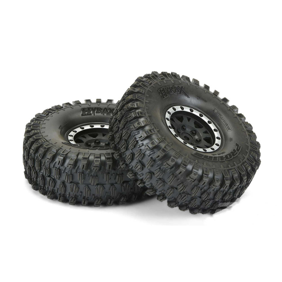 Proline Hyrax G8 F/R 1.9" Crawler Tires and Wheels